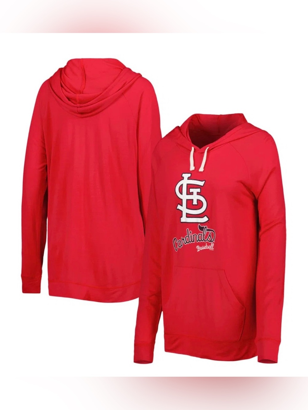 St. Louis Cardinals Touch Women's Pre-Game Raglan Pullover Hoodie